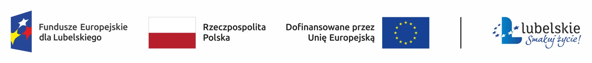 Logotypy projektów unijnych